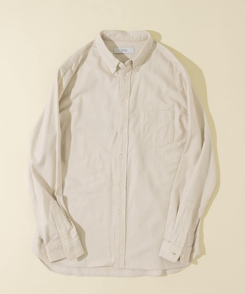 URBAN RESEARCH ROSSO MEN（アーバンリサーチロッソメン）の「『XLサイズあり』『一部WEB限定カラー』『抗菌/防臭』ハイパフォーマンスフランネルシャツ（シャツ/ブラウス・メンズ・ブラック/ネイビー/グレー/カーキ/アイボリー/ブラウン系その他/ブルー系その他/レッド系その他・SMALL/MEDIUM/LARGE/X-LARGE）」の2枚目の写真