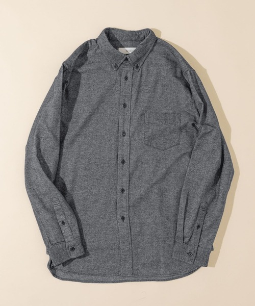 URBAN RESEARCH ROSSO MEN（アーバンリサーチロッソメン）の「『XLサイズあり』『一部WEB限定カラー』『抗菌/防臭』ハイパフォーマンスフランネルシャツ（シャツ/ブラウス・メンズ・ブラック/ネイビー/グレー/カーキ/アイボリー/ブラウン系その他/ブルー系その他/レッド系その他・SMALL/MEDIUM/LARGE/X-LARGE）」の3枚目の写真