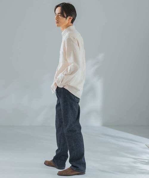 URBAN RESEARCH ROSSO MEN（アーバンリサーチロッソメン）の「『XLサイズあり』『一部WEB限定カラー』『抗菌/防臭』ハイパフォーマンスフランネルシャツ（シャツ/ブラウス・メンズ・ブラック/ネイビー/グレー/カーキ/アイボリー/ブラウン系その他/ブルー系その他/レッド系その他・SMALL/MEDIUM/LARGE/X-LARGE）」の20枚目の写真
