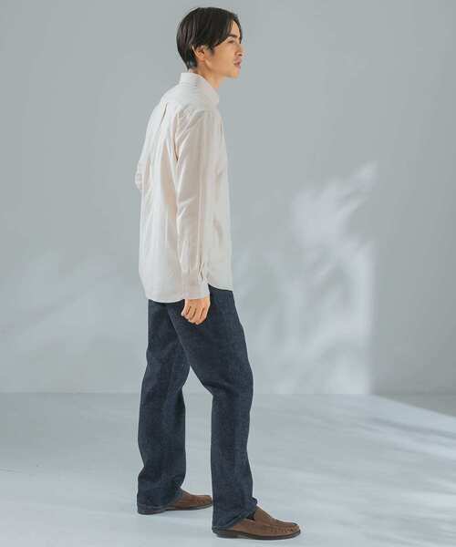 URBAN RESEARCH ROSSO MEN（アーバンリサーチロッソメン）の「『XLサイズあり』『一部WEB限定カラー』『抗菌/防臭』ハイパフォーマンスフランネルシャツ（シャツ/ブラウス・メンズ・ブラック/ネイビー/グレー/カーキ/アイボリー/ブラウン系その他/ブルー系その他/レッド系その他・SMALL/MEDIUM/LARGE/X-LARGE）」の22枚目の写真