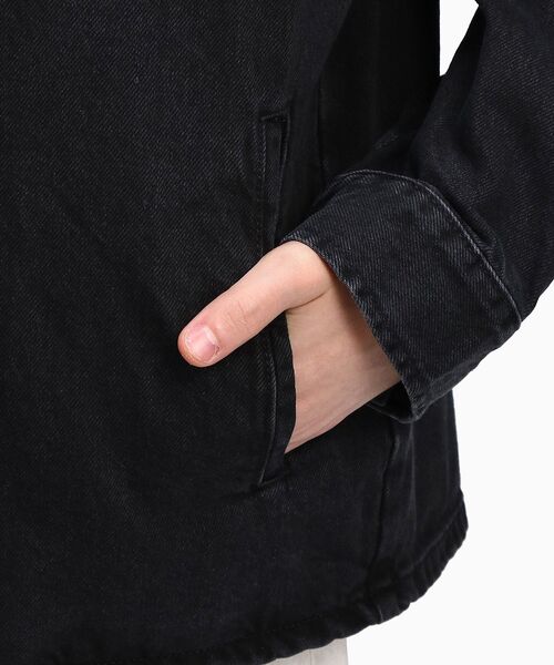 Calvin Klein(カルバン・クライン)の「オーバーサイズシャツジャケット(シャツ/ブラウス・メンズ・ブラック・S/L/XS/M)」の11枚目の写真
