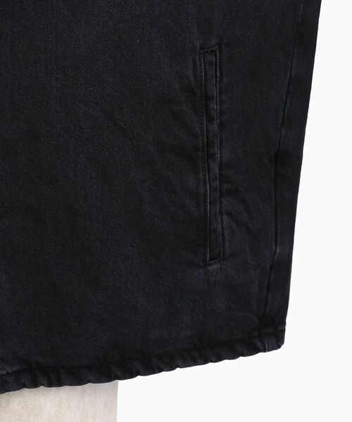 Calvin Klein(カルバン・クライン)の「オーバーサイズシャツジャケット(シャツ/ブラウス・メンズ・ブラック・S/L/XS/M)」の2枚目の写真
