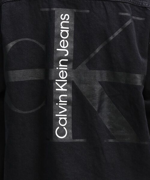 Calvin Klein(カルバン・クライン)の「オーバーサイズシャツジャケット(シャツ/ブラウス・メンズ・ブラック・S/L/XS/M)」の12枚目の写真