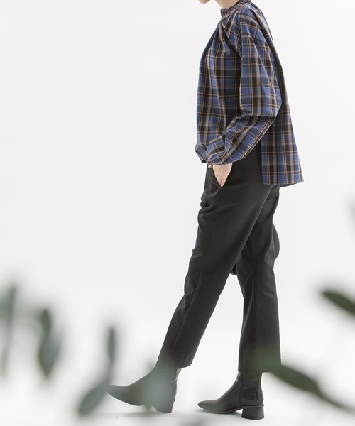 nop de nod(ノップドゥノッド)の「ストレッチクロップドパンツ(その他パンツ・レディース・ブラック/ピンク/グリーン/オレンジ・3)」の17枚目の写真