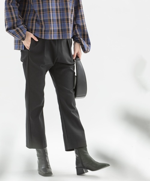nop de nod(ノップドゥノッド)の「ストレッチクロップドパンツ(その他パンツ・レディース・ブラック/ピンク/グリーン/オレンジ・3)」の15枚目の写真