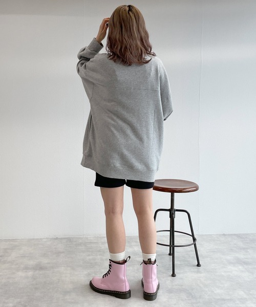 w closet（ダブルクローゼット）の「インナーリブパンツ（その他パンツ・レディース・ブラック/ライトベージュ・FREE）」の14枚目の写真