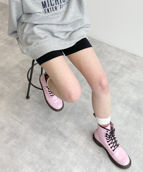 w closet（ダブルクローゼット）の「インナーリブパンツ（その他パンツ・レディース・ブラック/ライトベージュ・FREE）」の17枚目の写真