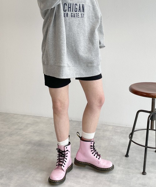 w closet（ダブルクローゼット）の「インナーリブパンツ（その他パンツ・レディース・ブラック/ライトベージュ・FREE）」の18枚目の写真