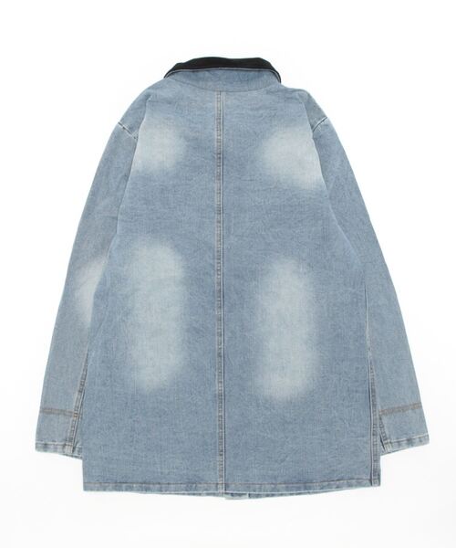 LAC-VERT（ラック・ヴェール）の「オーバーサイズデニムジャケット（デニムジャケット・レディース・ブルー・FREE）」の16枚目の写真