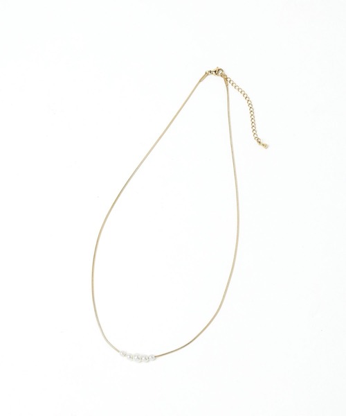LEPSIM（レプシィム）の「ステンレスプチペンネックレス　176583（ネックレス・レディース・ゴールド系その他2/ゴールド系その他3/ゴールド系その他・ONE SIZE）」の10枚目の写真