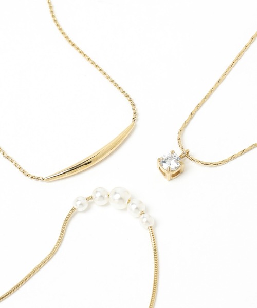 LEPSIM（レプシィム）の「ステンレスプチペンネックレス　176583（ネックレス・レディース・ゴールド系その他2/ゴールド系その他3/ゴールド系その他・ONE SIZE）」の15枚目の写真