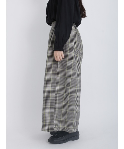 Samansa Mos2（サマンサ モスモス）の「TR柄アソートワイドパンツ（その他パンツ・レディース・ブラック/ベージュ/チャコール・ﾌﾘ-）」の12枚目の写真