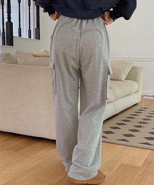 SONA（ソナ）の「SONYUNARA シルエットスウェットバンディング神カーゴパンツ（スウェットパンツ・レディース・グレー・150/160）」の18枚目の写真