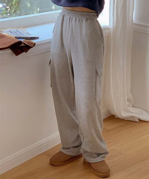 SONA（ソナ）の「SONYUNARA シルエットスウェットバンディング神カーゴパンツ（スウェットパンツ・レディース・グレー・150/160）」の17枚目の写真