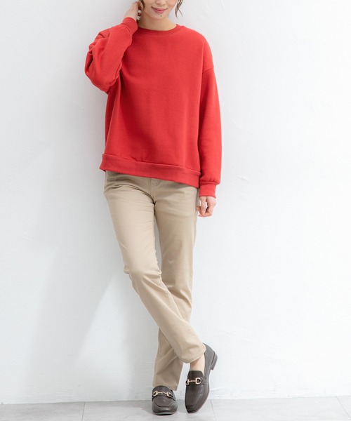 Honeys（ハニーズ）の「カラースキニー（股下７０ｃｍ）（その他パンツ・レディース・アイボリー/ベージュ/ネイビー/ブラック/ホワイト/カーキ・M/S/L/LL/SS）」の4枚目の写真