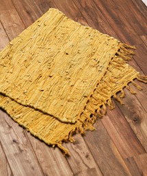 B.I.D.（ビーアイディー）の「《LEATHR》CHINDI RUG(50x80cm)（ラグ/マット・レディース）」