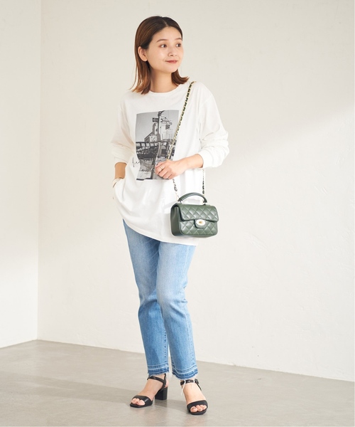 JOURNAL STANDARD（ジャーナルスタンダード）の「■《追加》フォトロングTシャツ（Tシャツ/カットソー・レディース・ホワイト系その他/ホワイト・FREE）」の16枚目の写真