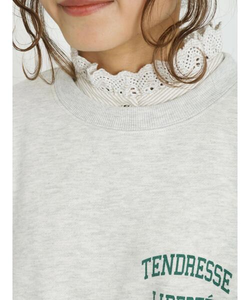 Samansa Mos2(サマンサ モスモス)の「裏起毛胸ロゴプリントスウェット(Tシャツ/カットソー・レディース・サックスブルー/グレー/ブラウン/ネイビー・フリ-)」の20枚目の写真