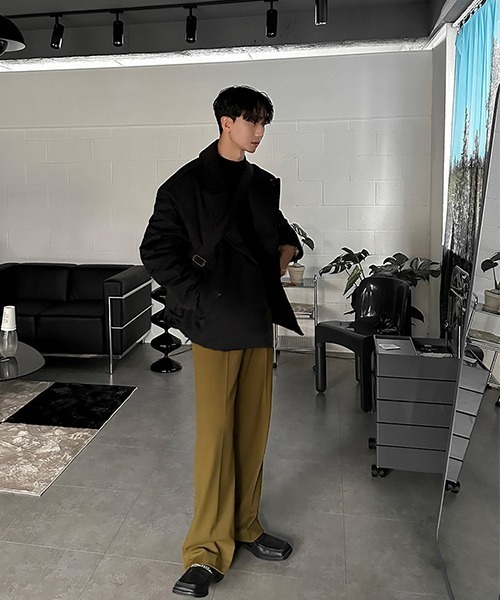 ASCLO(エジュクロ)の「ASCLO Diva Slacks(スラックス・メンズ・ブラック/マスタード・MEDIUM/LARGE)」の5枚目の写真