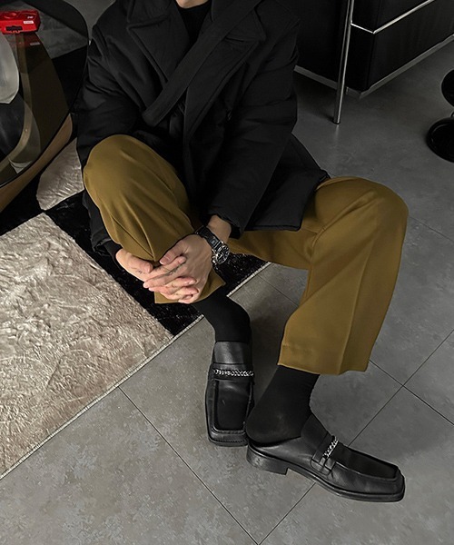 ASCLO(エジュクロ)の「ASCLO Diva Slacks(スラックス・メンズ・ブラック/マスタード・MEDIUM/LARGE)」の13枚目の写真