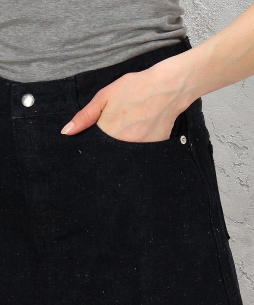 green label relaxing（グリーンレーベルリラクシング）の「GC NEP DNM スカート◆（デニムスカート・レディース・ネイビー・36/40/38）」の9枚目の写真