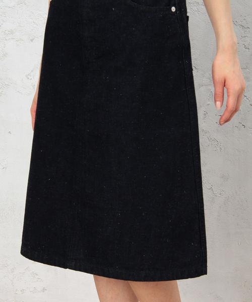 green label relaxing（グリーンレーベルリラクシング）の「GC NEP DNM スカート◆（デニムスカート・レディース・ネイビー・36/40/38）」の4枚目の写真