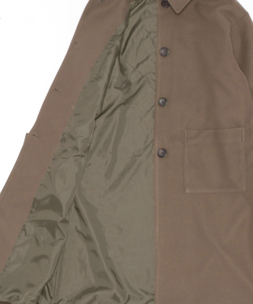 ehka sopo（エヘカソポ）の「ステンカラーコート（ステンカラーコート・レディース・ベージュ/ブラック/グレー・ﾌﾘ-）」の8枚目の写真