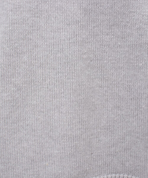 NOLLEY’S(ノーリーズ)の「ウォッシャブルカシミヤ混クロップドプルオーバーニット(ニット/セーター・レディース・ライトグレー/オフホワイト/サックスブルー・FREE)」の6枚目の写真