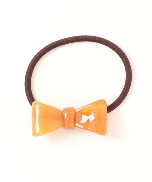 Fun & Daily（ファンアンドデイリー）の「F&D : アクリルリボンヘアゴム（ヘアゴム・レディース・その他/ブルー/ホワイト/ブラウン・FREE）」の3枚目の写真