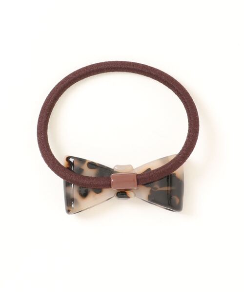 Fun & Daily（ファンアンドデイリー）の「F&D : アクリルリボンヘアゴム（ヘアゴム・レディース・その他/ブルー/ホワイト/ブラウン・FREE）」の5枚目の写真