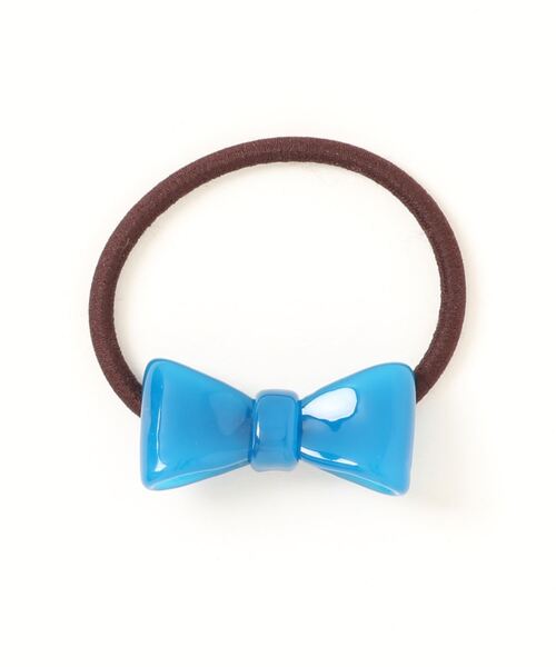 Fun & Daily（ファンアンドデイリー）の「F&D : アクリルリボンヘアゴム（ヘアゴム・レディース・その他/ブルー/ホワイト/ブラウン・FREE）」の6枚目の写真