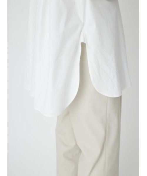 Mila Owen（ミラオーウェン）の「キャンペーンオーバーサイズテーラードシャツ【ウォッシャブル/手洗い可能】（シャツ/ブラウス・レディース・ホワイト/ベージュ/ピンク/ダークグレー・FREE）」の13枚目の写真