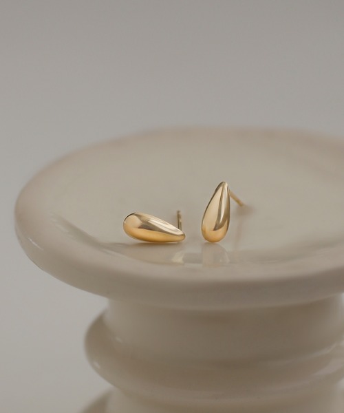 ミニドロップピアス[K10]（ピアス（両耳用））｜ANEMONE（アネモネ）