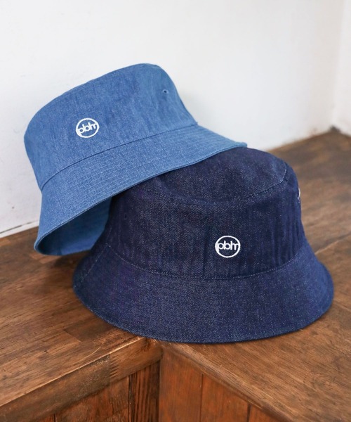 PBLIM（ページボーイリム）の「PAGEBOYLIM/ロゴツイルバケハ（ハット・レディース・ブラック/ベージュ/ライトブルー/インディゴブルー・FREE）」の4枚目の写真