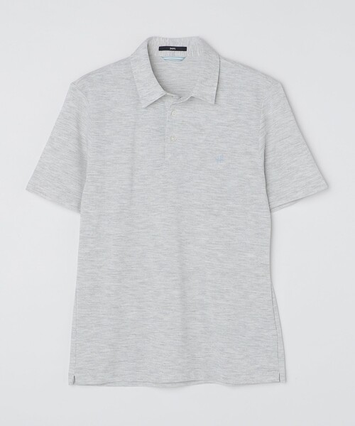SHIPS（シップス）の「【WEB限定】SHIPS: 吸水速乾・UVケア Drymix（R）ワンポイントロゴ レギュラーカラー ポロシャツ（ポロシャツ・メンズ・ライトグレー/ネイビー/ブラック/ベージュ/ブルー/ダークグレー/ロイヤルブルー/ライトブルー/グレー・XX-LARGE/X-LARGE/LARGE/SMALL/MEDIUM）」の20枚目の写真