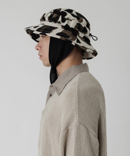 帽子 SASQUATCHfabrix. ANIMAL PATTERN BUSH HAT Sasquatchfabrix. ANIMAL PATTERN BUSH HAT