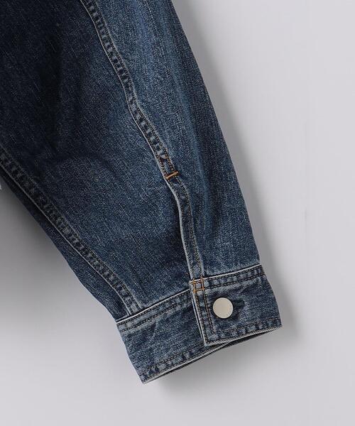 Jieda(ジエダ)の「<JieDa> CUT OFF DENIM JACKET/デニムジャケット(デニムジャケット・メンズ・ネイビー・2/1)」の4枚目の写真