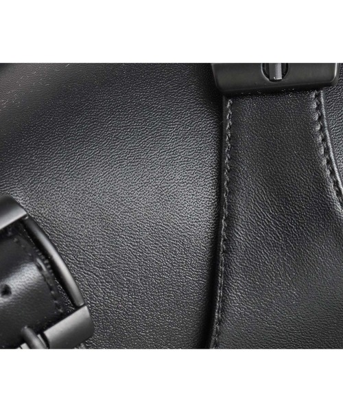 glabella(グラベラ)の「厚底 シャークソール ダブルモンクストラップ スライドサンダル / レザーサンダル(サンダル・メンズ・ブラック・S/M/L)」の12枚目の写真