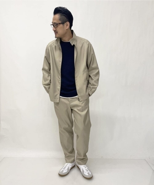 a.v.v(アーヴェヴェ)の「【カットソー+レイヤードインナーの2点セット】タックプルオーバー(Tシャツ/カットソー・メンズ・アイボリー/ライトブルー/ネイビー・46/50/48/44)」の21枚目の写真