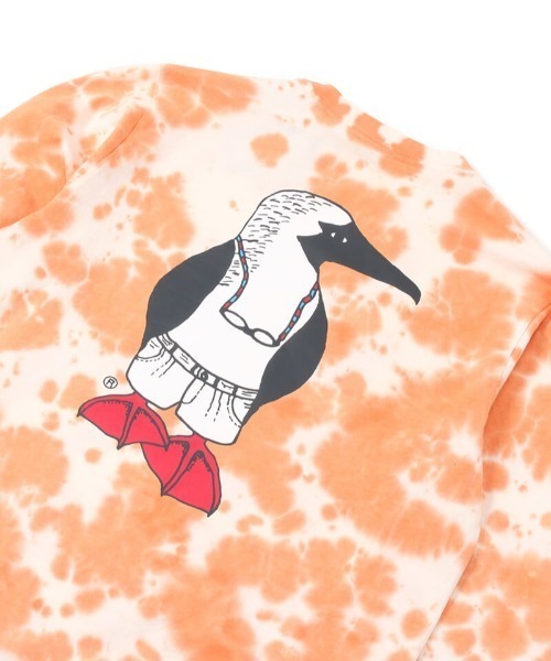 CHUMS(チャムス)の「CHUMS/チャムス 40周年限定/40イヤーズオールドブービー ロングスリーブTシャツ/バックプリントTシャツ/ロンT CH01-2250(Tシャツ/カットソー・メンズ・ブラック/ホワイト/オレンジ・M/L/XL)」の9枚目の写真