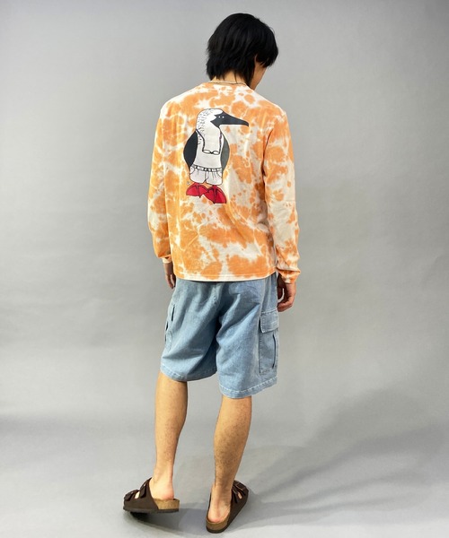 CHUMS(チャムス)の「CHUMS/チャムス 40周年限定/40イヤーズオールドブービー ロングスリーブTシャツ/バックプリントTシャツ/ロンT CH01-2250(Tシャツ/カットソー・メンズ・ブラック/ホワイト/オレンジ・M/L/XL)」の16枚目の写真