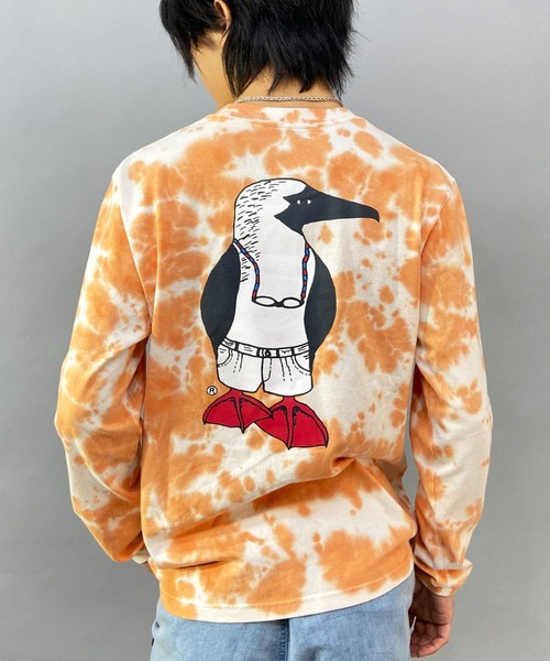 CHUMS(チャムス)の「CHUMS/チャムス 40周年限定/40イヤーズオールドブービー ロングスリーブTシャツ/バックプリントTシャツ/ロンT CH01-2250(Tシャツ/カットソー・メンズ・ブラック/ホワイト/オレンジ・M/L/XL)」の19枚目の写真