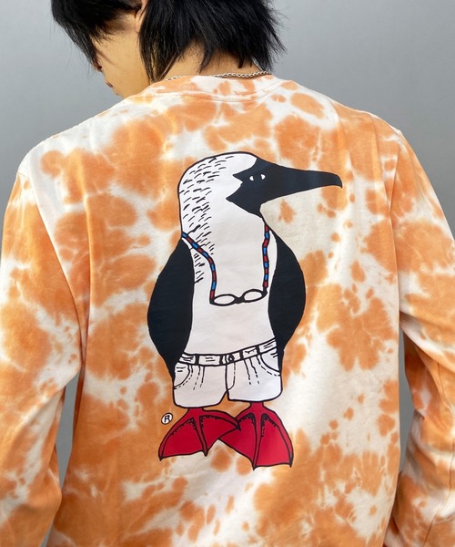 CHUMS(チャムス)の「CHUMS/チャムス 40周年限定/40イヤーズオールドブービー ロングスリーブTシャツ/バックプリントTシャツ/ロンT CH01-2250(Tシャツ/カットソー・メンズ・ブラック/ホワイト/オレンジ・M/L/XL)」の18枚目の写真