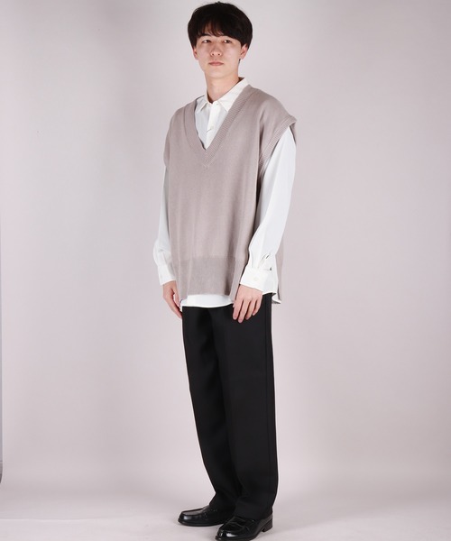 WESTSEA（ウエストシー）の「オーバーサイズ サイドボタン V