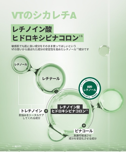 VT(ブイティー)の「VT CICA レチA エッセンス0.1(美容液/オイル/クリーム・レディース・その他・FREE)」の8枚目の写真