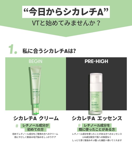 VT(ブイティー)の「VT CICA レチA エッセンス0.1(美容液/オイル/クリーム・レディース・その他・FREE)」の12枚目の写真