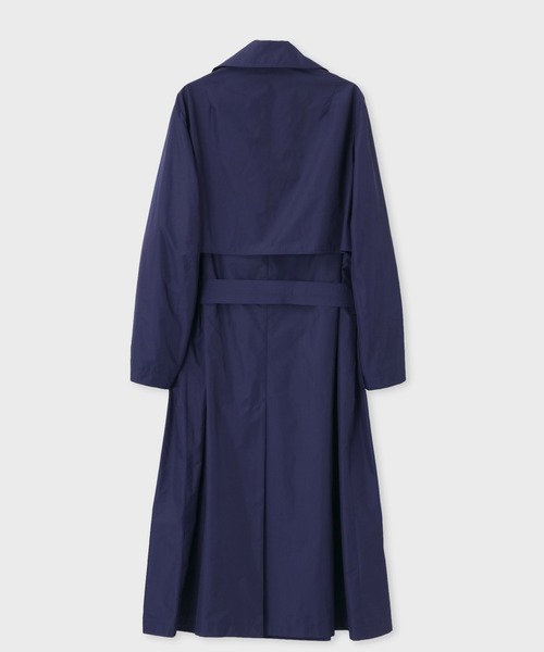 セール】リラクシングテクスチャー ロングトレンチコート / 133115