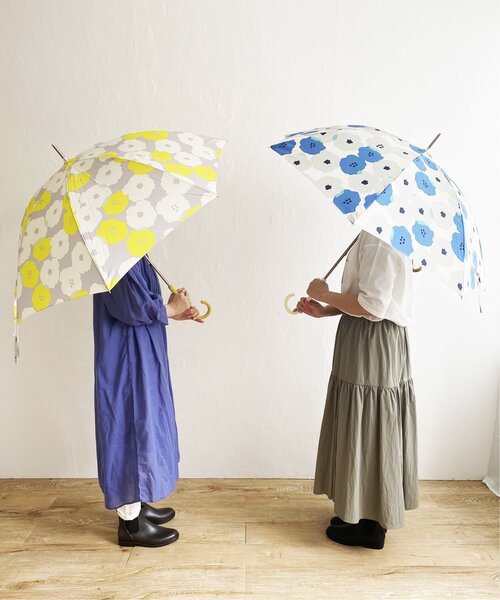 LBC(エルビーシー)の「【撥水】Wpc. ピオニ長傘(長傘・レディース・イエロー系/スカイブルー/レッド・FREE)」の10枚目の写真