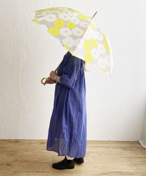 LBC(エルビーシー)の「【撥水】Wpc. ピオニ長傘(長傘・レディース・イエロー系/スカイブルー/レッド・FREE)」の14枚目の写真