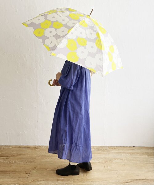 LBC(エルビーシー)の「【撥水】Wpc. ピオニ長傘(長傘・レディース・イエロー系/スカイブルー/レッド・FREE)」の7枚目の写真
